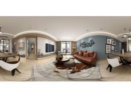 立體城7-1302客廳全景現(xiàn)代